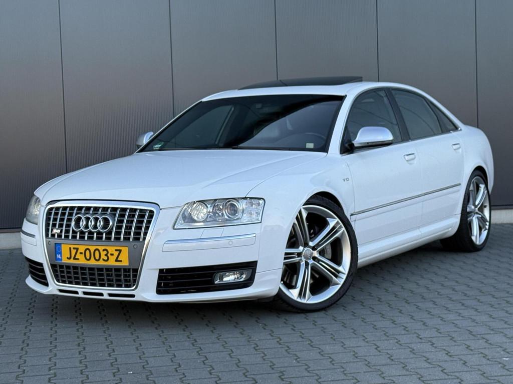 Audi S8 5.2 V10 Quattro B&O Audio - Schuifdak - Zeer Nette S, Auto's, Audi, Automaat, Gebruikt, Zwart, 5204 cc