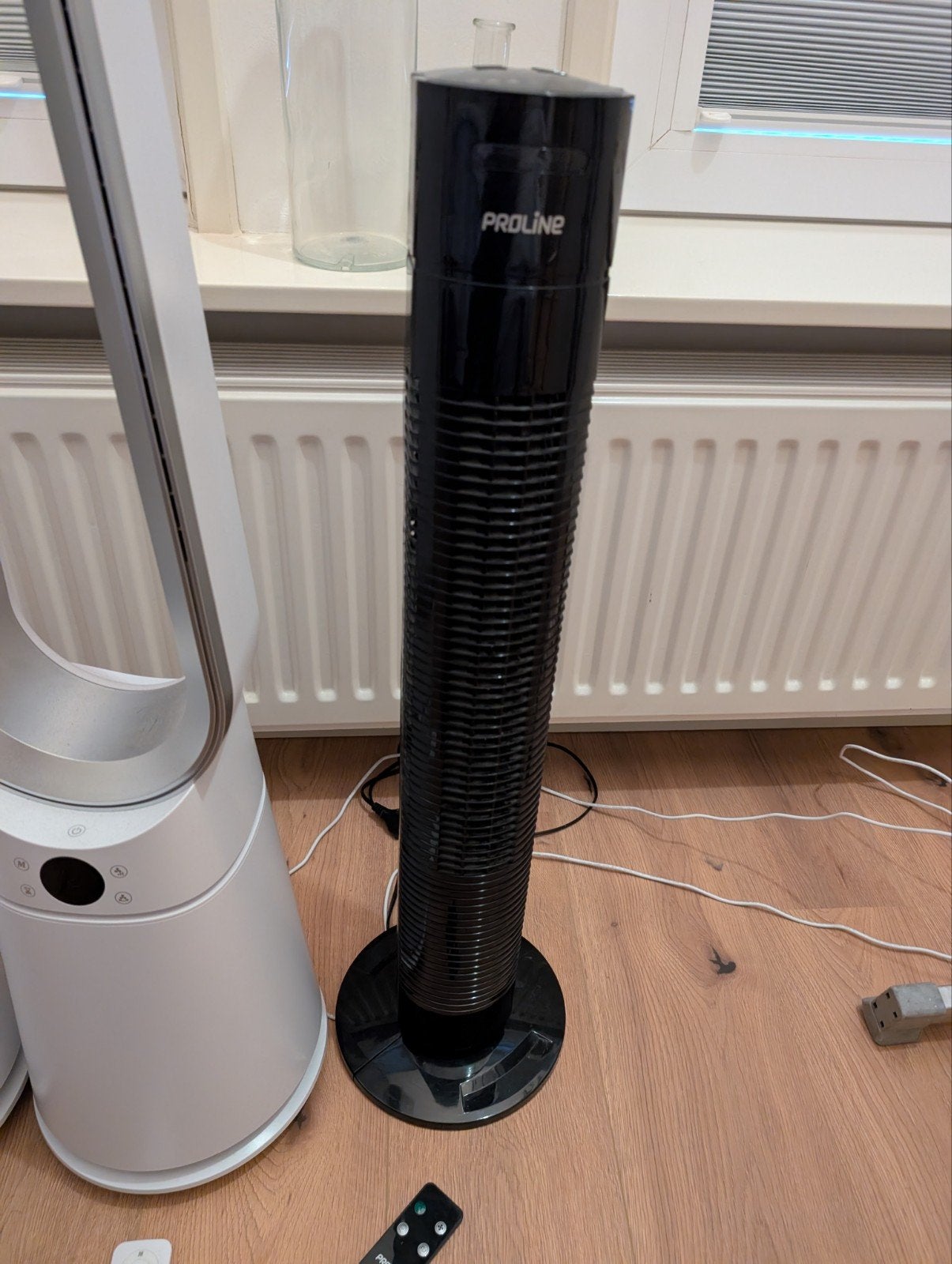 Proline ventilator met afstandsbediening., Ophalen, Ventilator met afstandsbediening, Gebruikt, Torenventilator