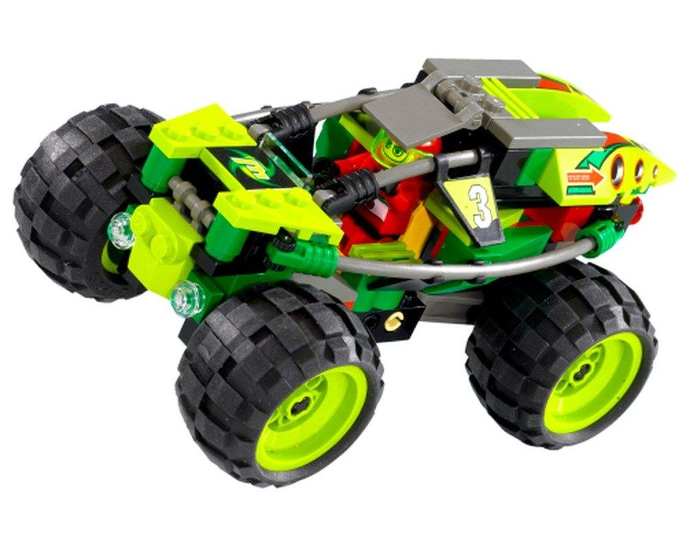 Lego Racers Set 8356 - Jungle Monster, Ophalen of Verzenden, Gebruikt, Complete set, Lego