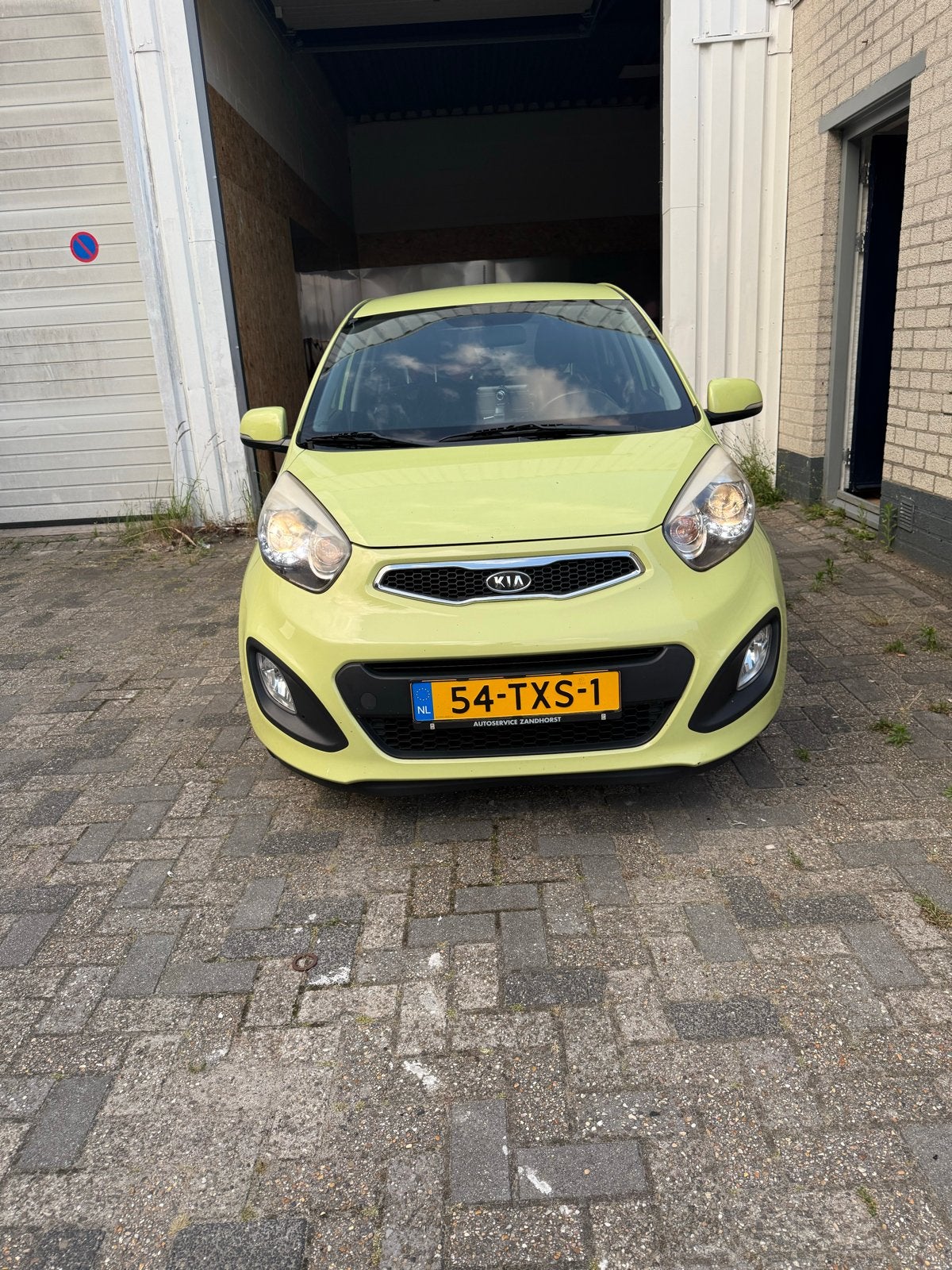 Kia Picanto 1.0 Cvvt 5-DRS 2012 Groen, Auto's, Kia, Voorwielaandrijving, Stof, 400 kg, 23 km/l