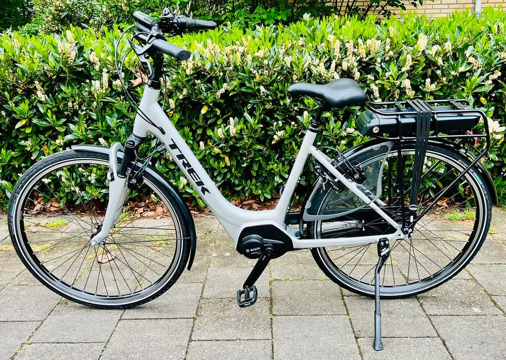 Elektrische fiets trek bosch middenmotor active line plus, -, Velgrem, -, Versnellingen