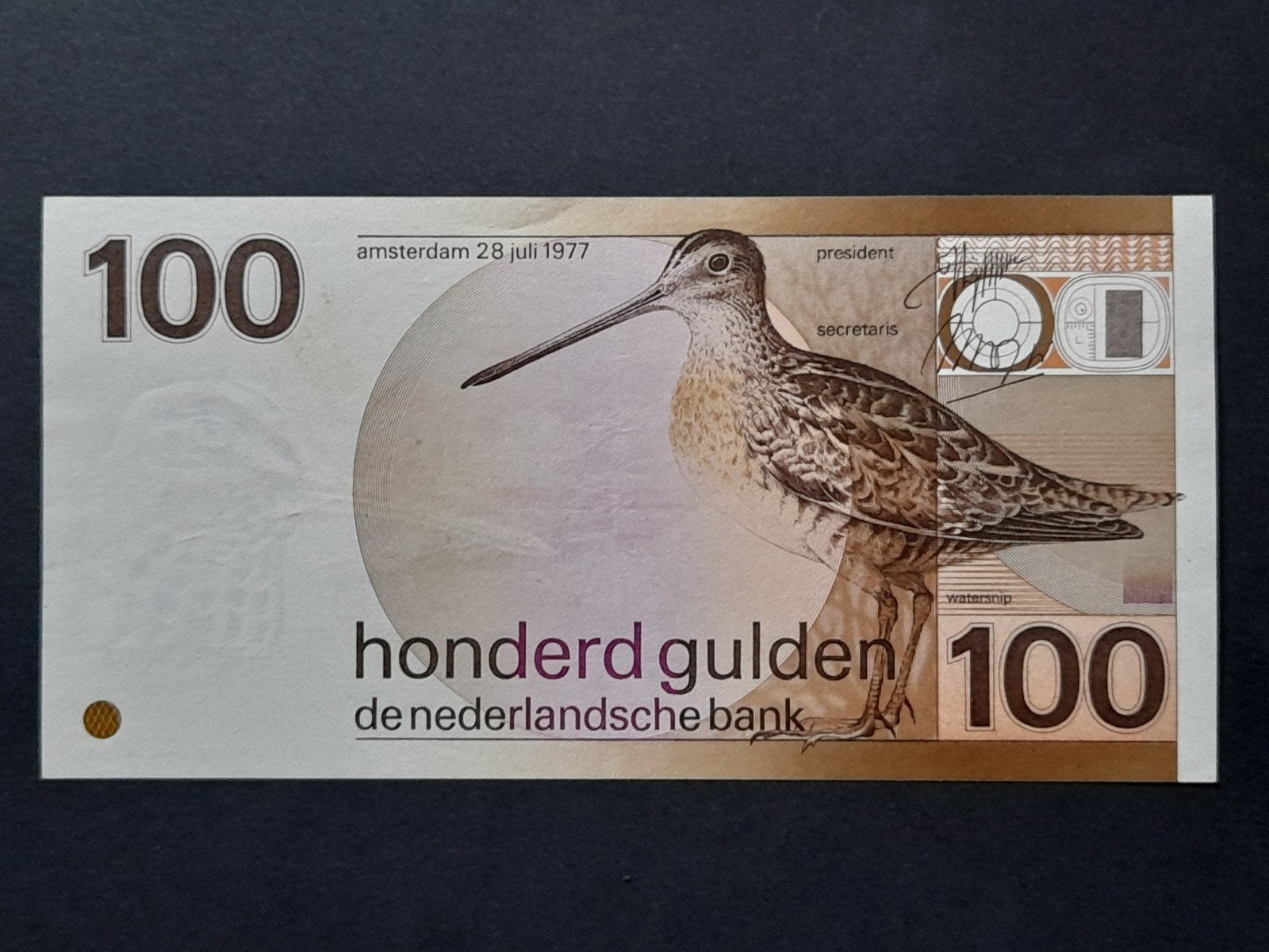 100 gulden 1977 PL 104a2, Ophalen of Verzenden