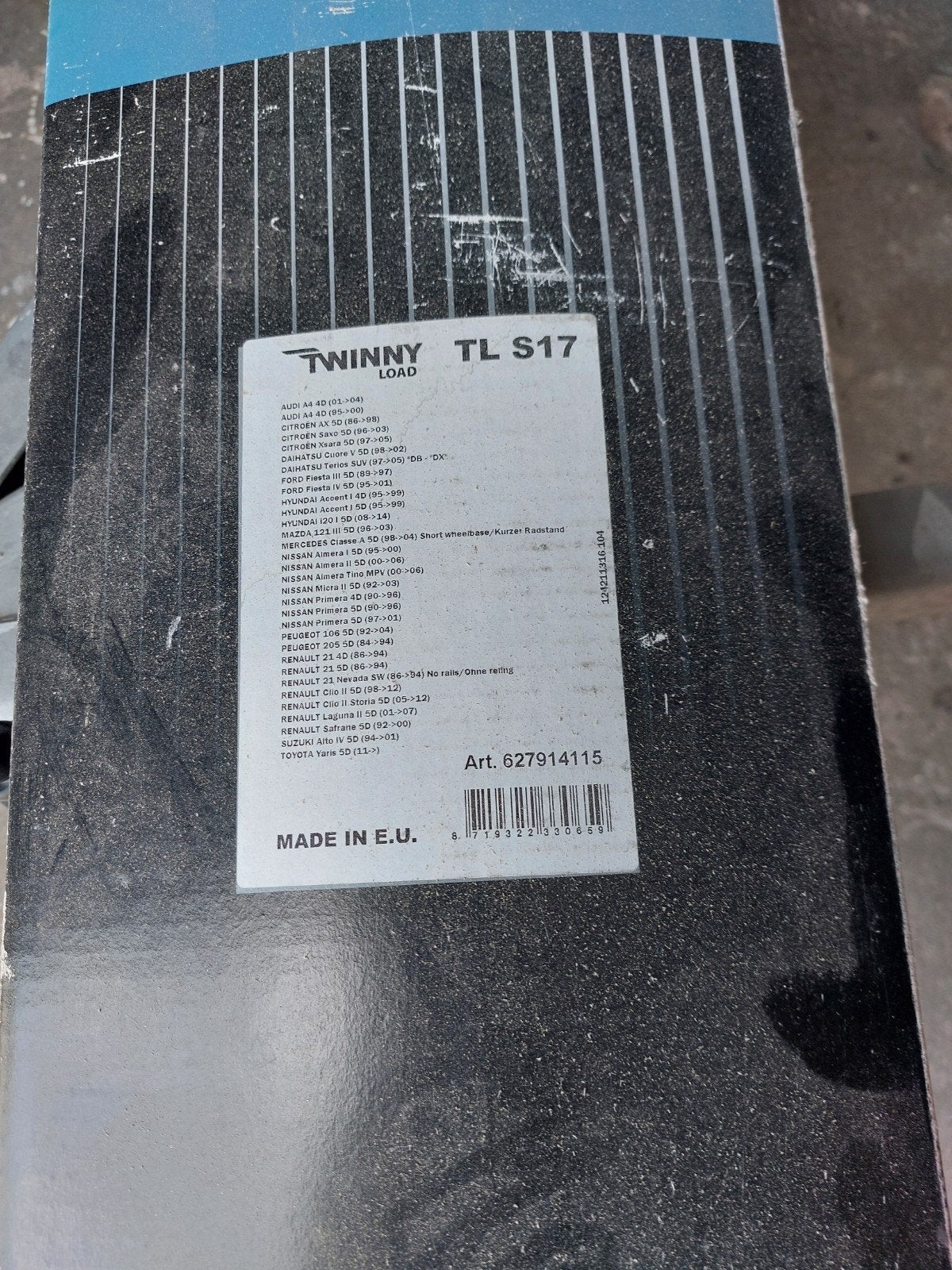 Twinny Load TL S17 Stalen Dakdragers, Auto diversen, Dakdragers, Ophalen of Verzenden, Nieuw