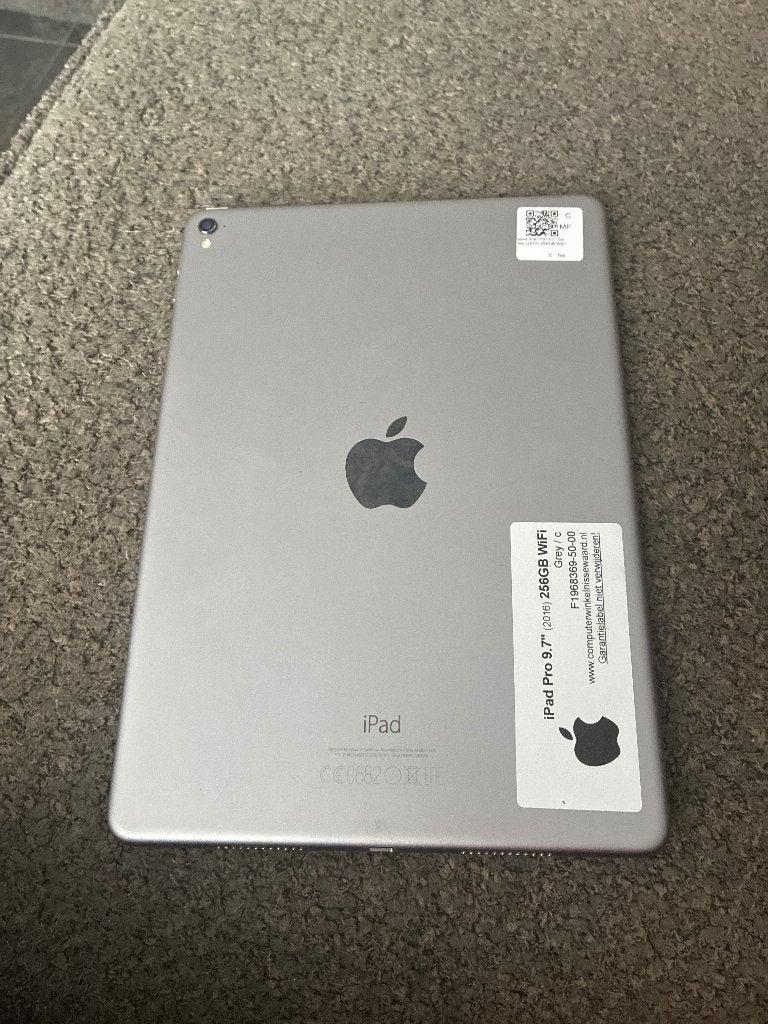iPad Pro 9.7 2016, Zo goed als nieuw, Apple iPad Pro, Grijs, Wi-Fi