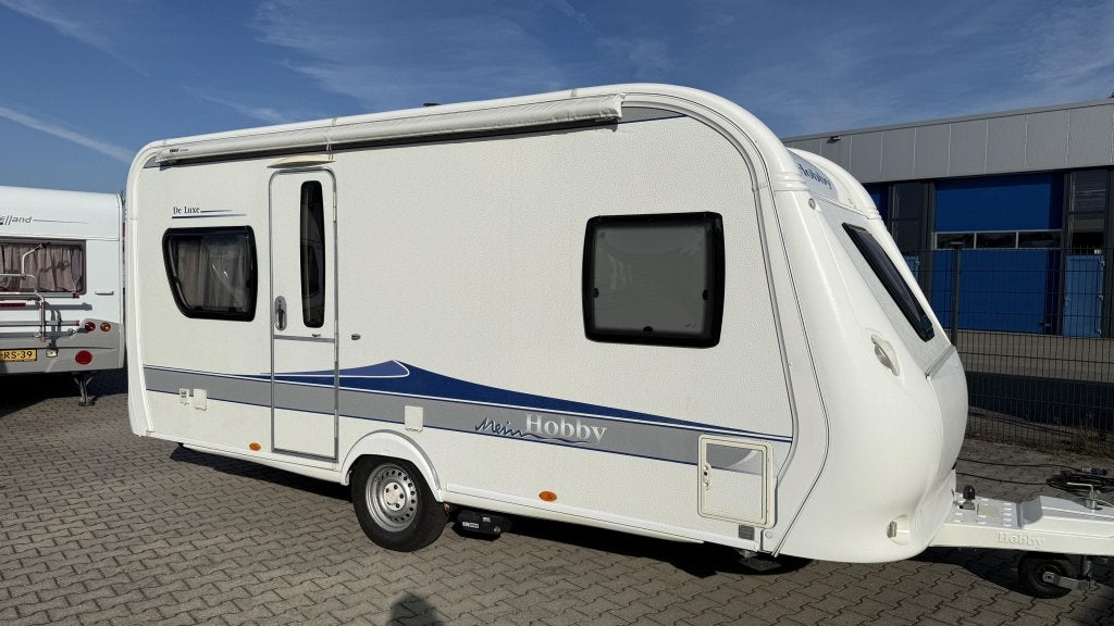 Hobby De Luxe 460 UFE bouwjaar 2010 met zakluifel, Luifel, Rondzit, Hobby, Bedrijf