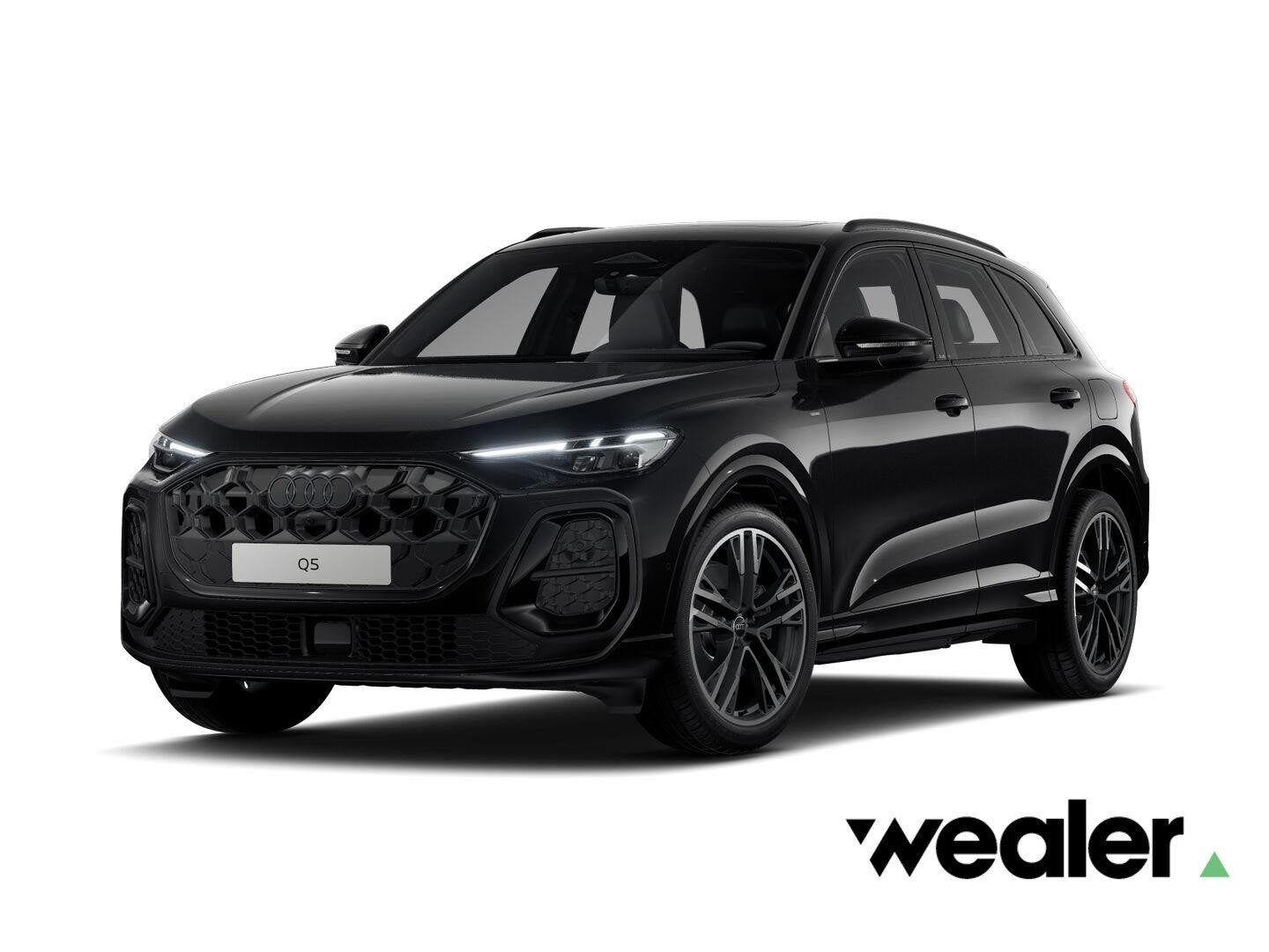 Audi Q5 S edition (B10) e-hybrid 220 kW / 299 PK SUV 7 ve, 4 cilinders, Zwart, Leder, Bedrijf