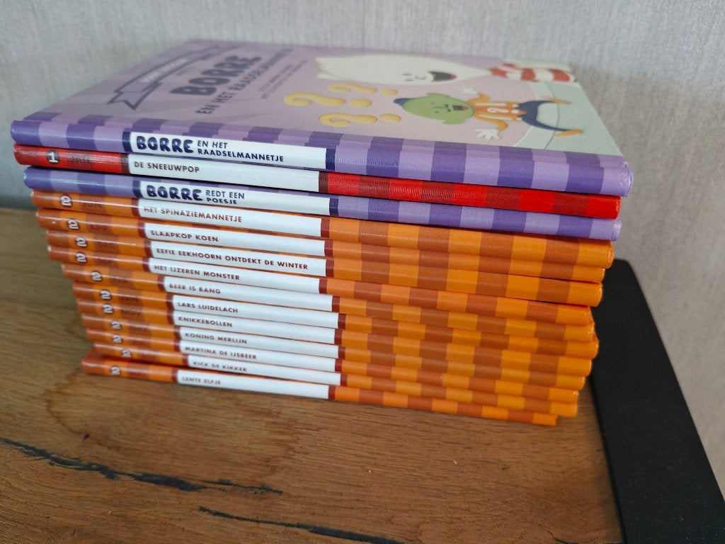 Borre leesclub / gestreepte boekjes, Boeken, Ophalen of Verzenden, Zo goed als nieuw, Fictie algemeen