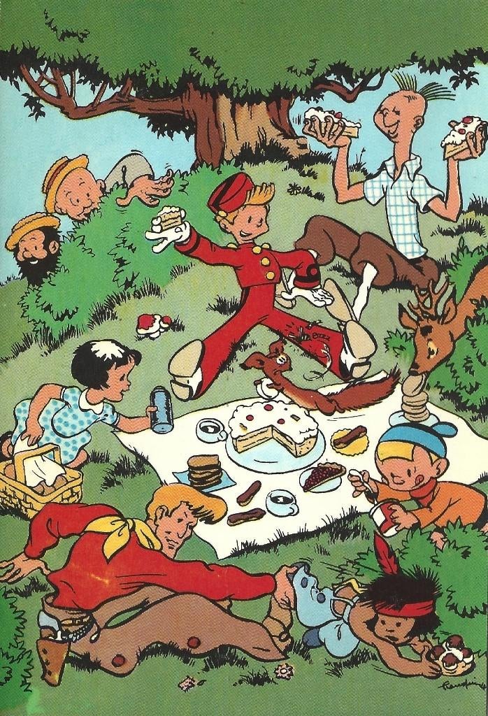 Pareltjes uit Robbedoes, Verzamelen, Ophalen of Verzenden, Ongelopen, Noord-Brabant