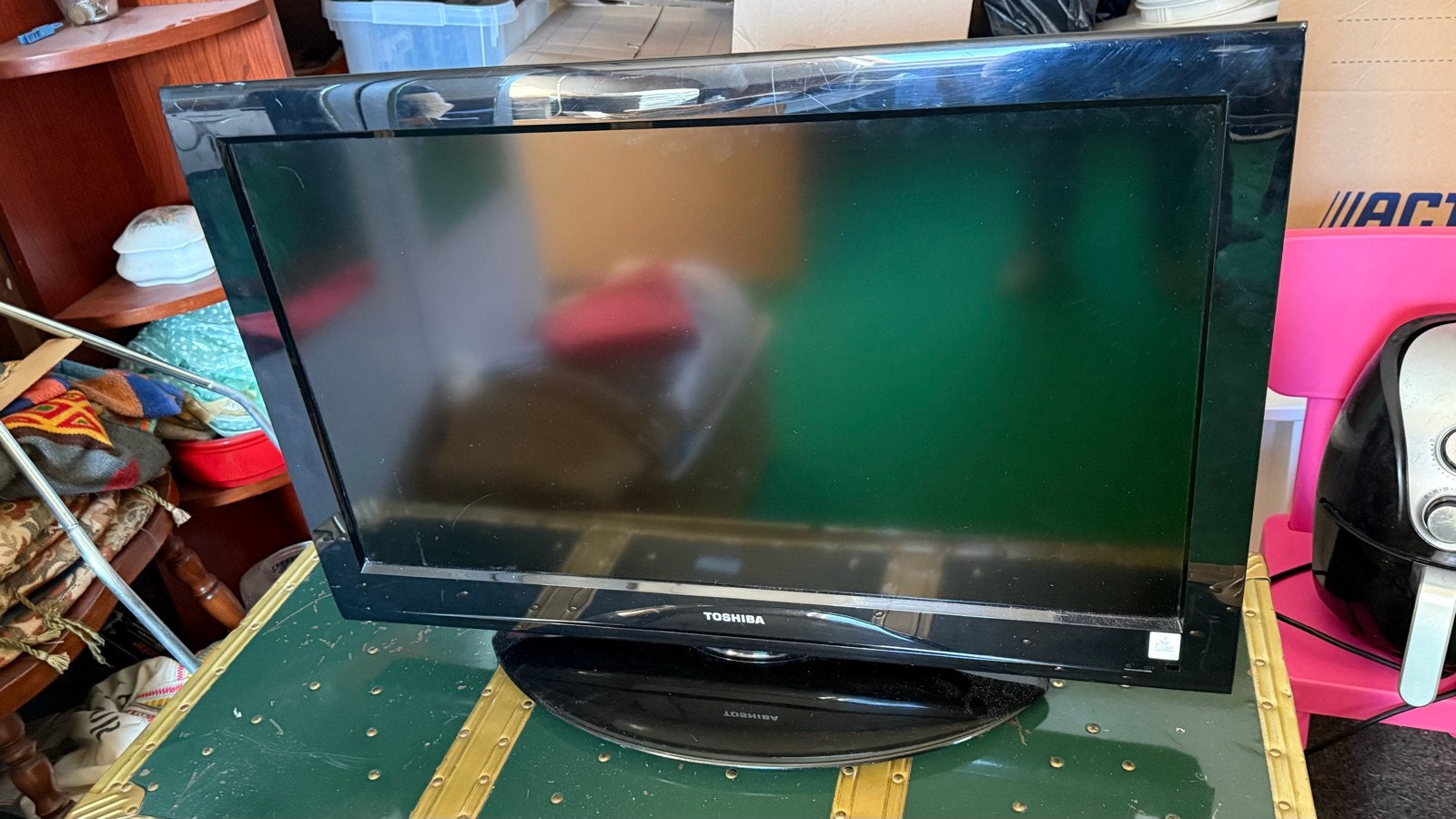 Toshiba LCD Kleuren TV - 32 inch, Audio, Tv en Foto, Gebruikt, Toshiba, HD Ready (720p), LCD