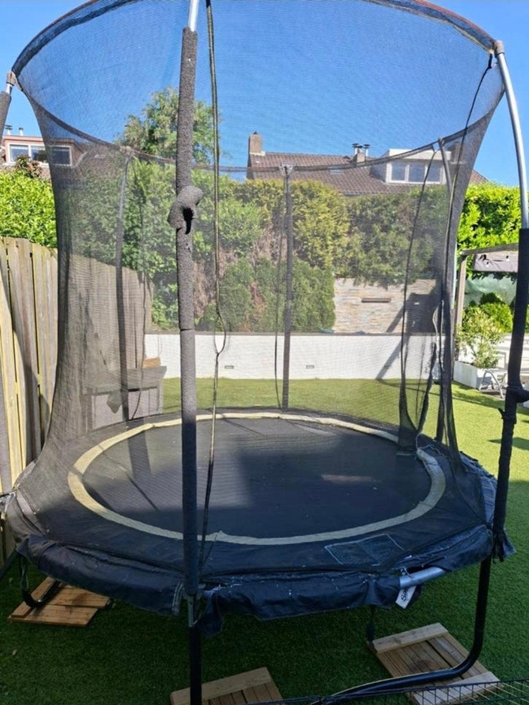 Trampoline doorsnede 250cm, Kinderen en Baby's, Speelgoed | Buiten | Trampolines, Ophalen, Gebruikt