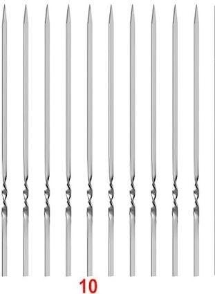 bbq spies rvs 35 cm.  40 stuks   nieuw., Ophalen of Verzenden, Nieuw