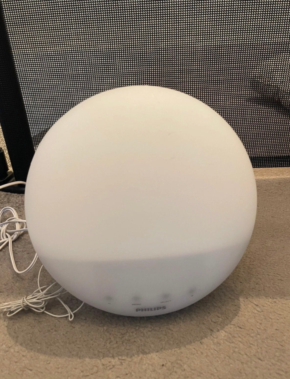 Philips Wake-up Light HF3510 - Klokinstelling defect, Witgoed en Apparatuur, Wekkers, Gebruikt, Digitaal, Ophalen of Verzenden