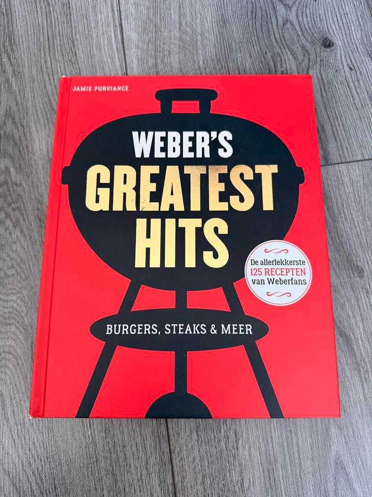 Weber's Greatest Hits: Burgers, Steaks & Meer Kookboek, Ophalen, Zo goed als nieuw, Overige gebieden, Hoofdgerechten