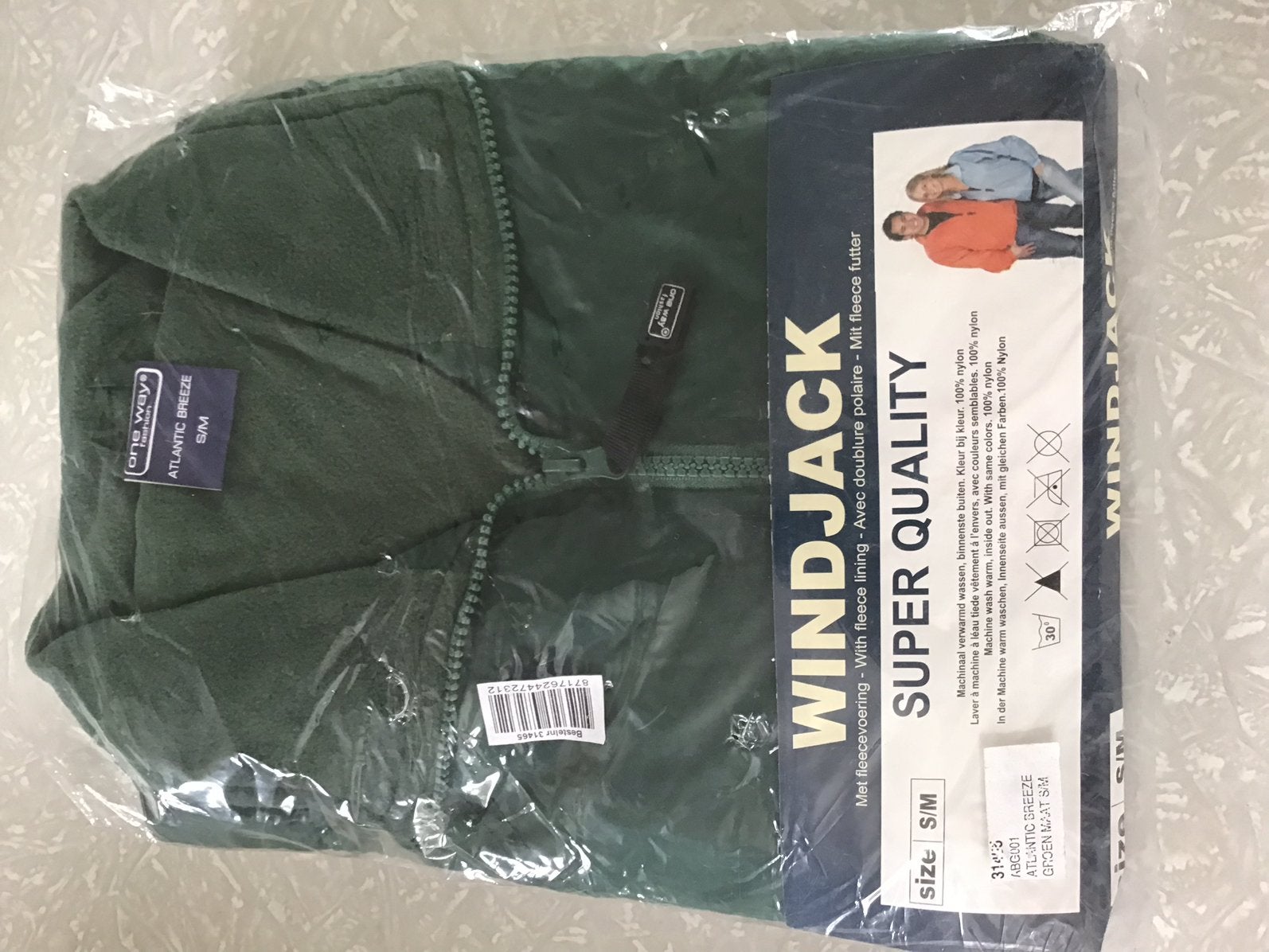 Windjack S/M, Ophalen of Verzenden, Nieuw, Groen