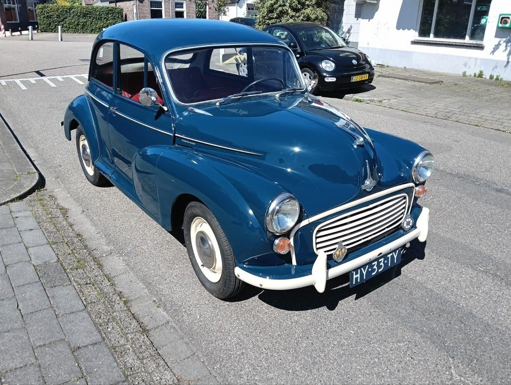 Morris Minor *1971* Blauw Mooie auto, Stuur links!, foto 2