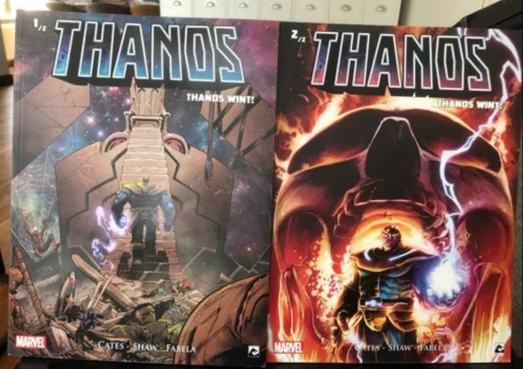 Thanos wint thanos k2, Eén stripboek, Ophalen of Verzenden, Zo goed als nieuw