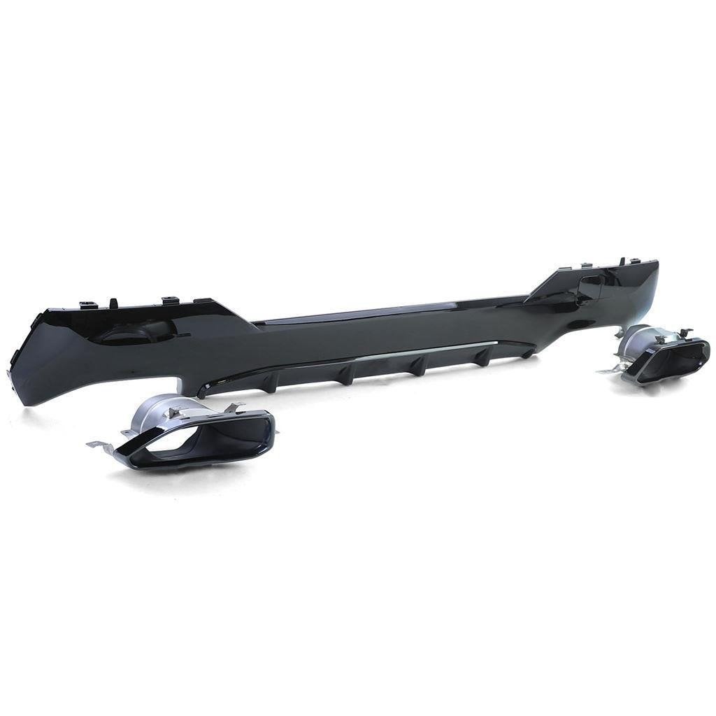 Diffuser M440 440 Look Uitlaat Zwart Voor Bmw 4 Serie G22 G2, Verzenden, Automotive Parts, A.parts@hotmail.nl, Trasmolenlaan 12 3447 GZ Woerden
