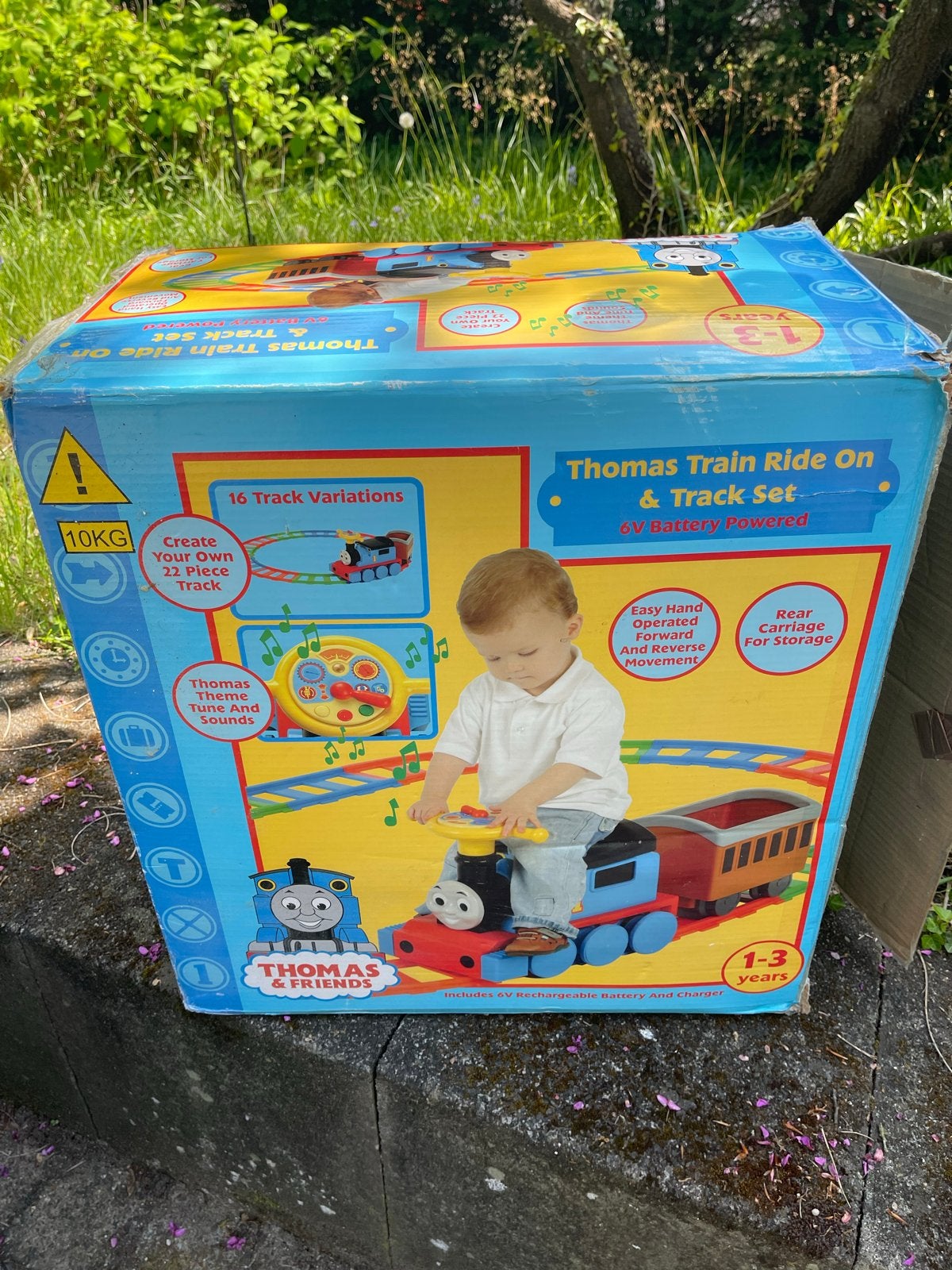 Thomas de Trein Ride-On & Baanset, Ophalen of Verzenden, Gebruikt
