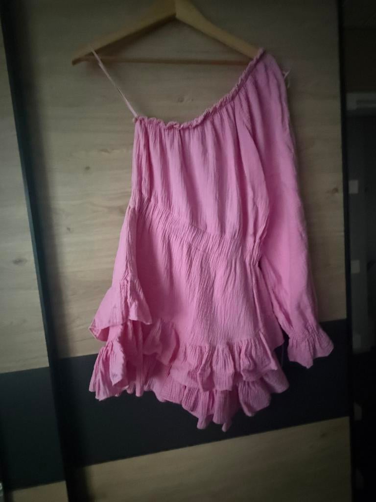 Roze broekpak maat S, Ophalen of Verzenden