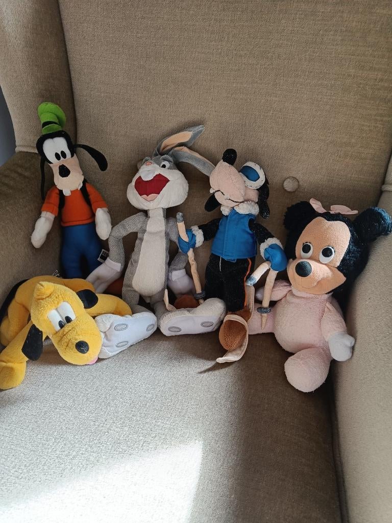 Disney en Looney Tunes knuffels, Verzamelen, Ophalen of Verzenden