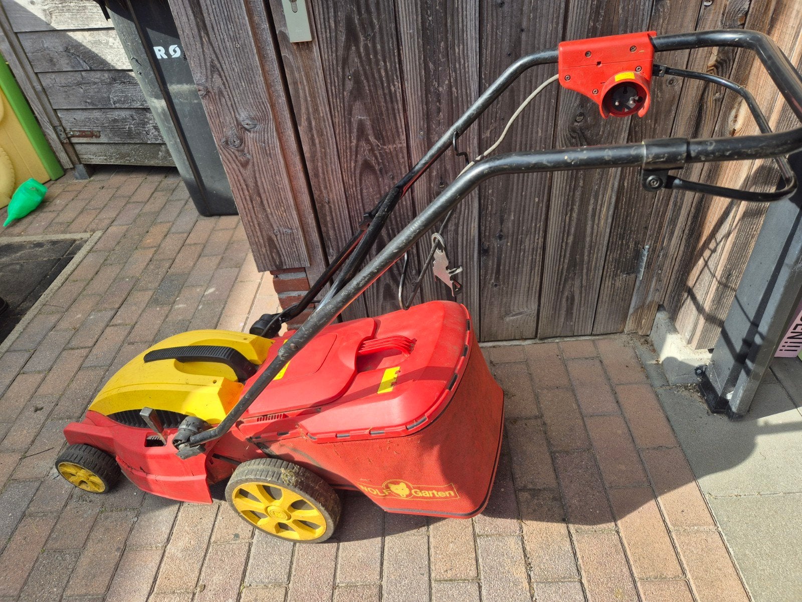 Wolf-Garten Ambition 38 E Elektrische Grasmaaier, Cirkelmaaier, Gebruikt, Elektrische grasmaaier, Ophalen of Verzenden