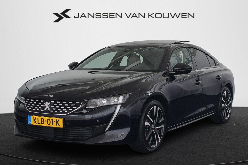 Peugeot 508 1.6 HYbrid GT 225 Panoramadak FOCAL Alcantara 36, 745 kg, Gebruikt, Euro 6, 4 cilinders
