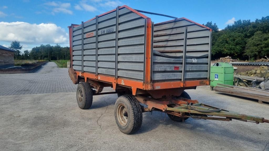Snipperkar, silagewagen, Ophalen, Transport