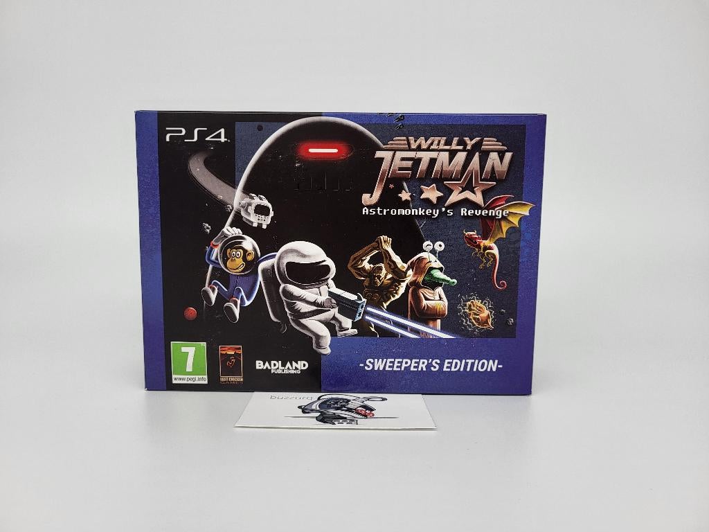 Willy Jetman: Astromonkey's Revenge - Sweeper's Edition PS4, Spelcomputers en Games, Games | Sony PlayStation 4, Shooter, 1 speler