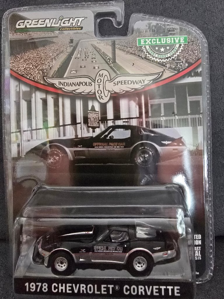 Chevrolet Corvette "Indy Pace Car" Greenlight 1:64, Christian@diecastcompany.nl, Auto, Diecast Company, Nieuw