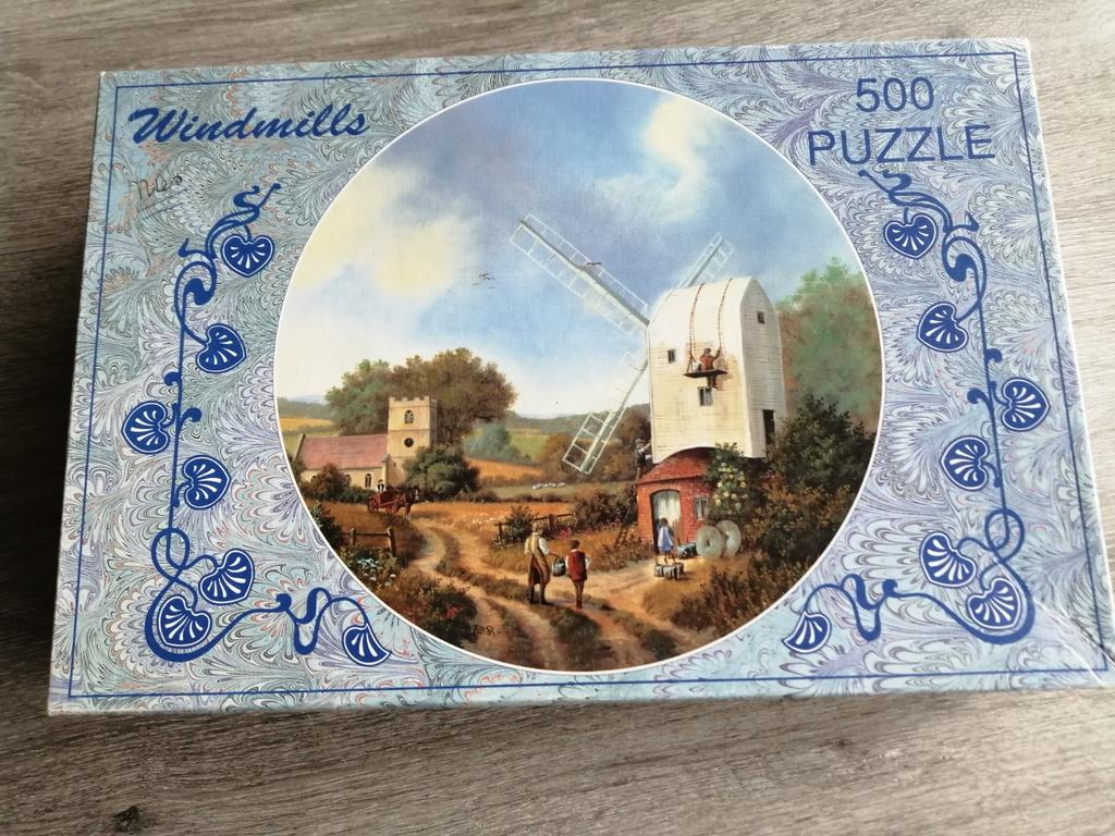 Windmills Puzzel - Master-line - 500 Stukjes, Hobby en Vrije tijd, Denksport en Puzzels, Ophalen of Verzenden, 500 t/m 1500 stukjes