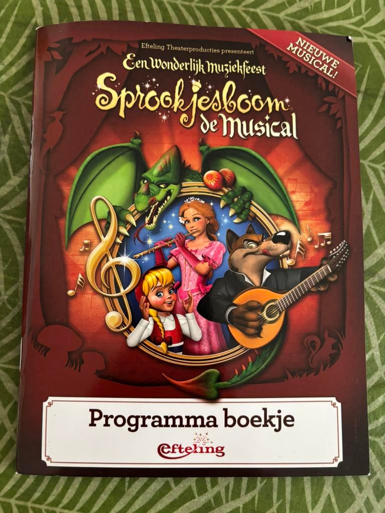 Efteling Muzikaal aandenken, Ophalen of Verzenden, Nieuw, Overige typen