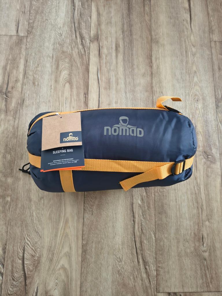 Prachtige lichtgewicht Nomad slaapzak met compressie hoes., Onb, Ophalen of Verzenden, Onb, Onb