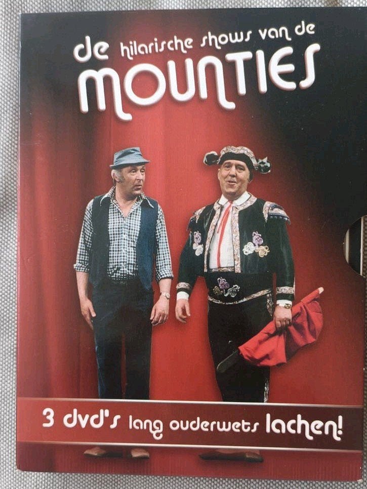 De Hilarische Shows van de Mounties - 3 DVD's, Gebruikt, Alle leeftijden, Inclusief doosje, Ophalen of Verzenden