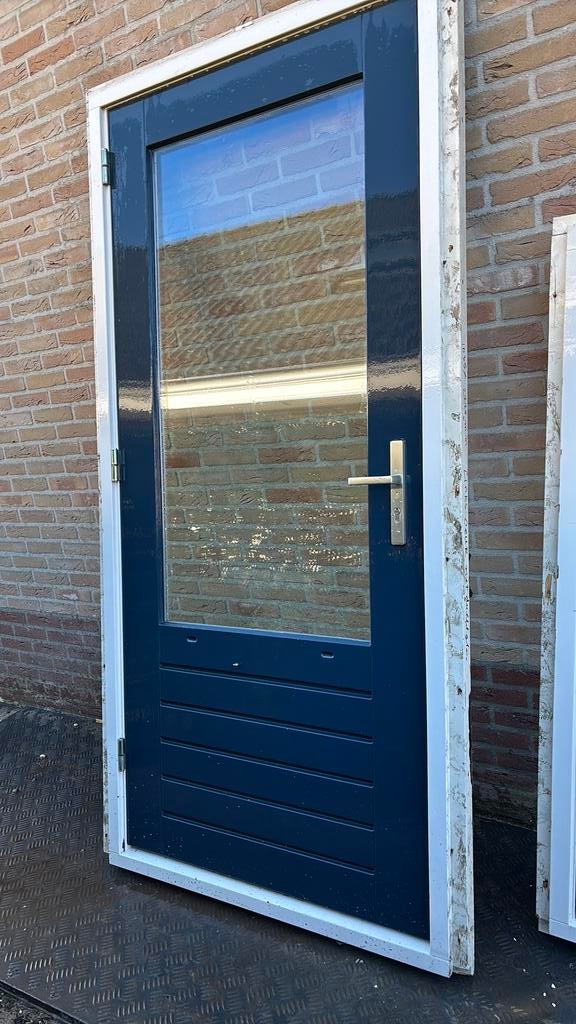 Deur kozijn, Deurkozijn, Zo goed als nieuw, 150 tot 225 cm, Inclusief glas