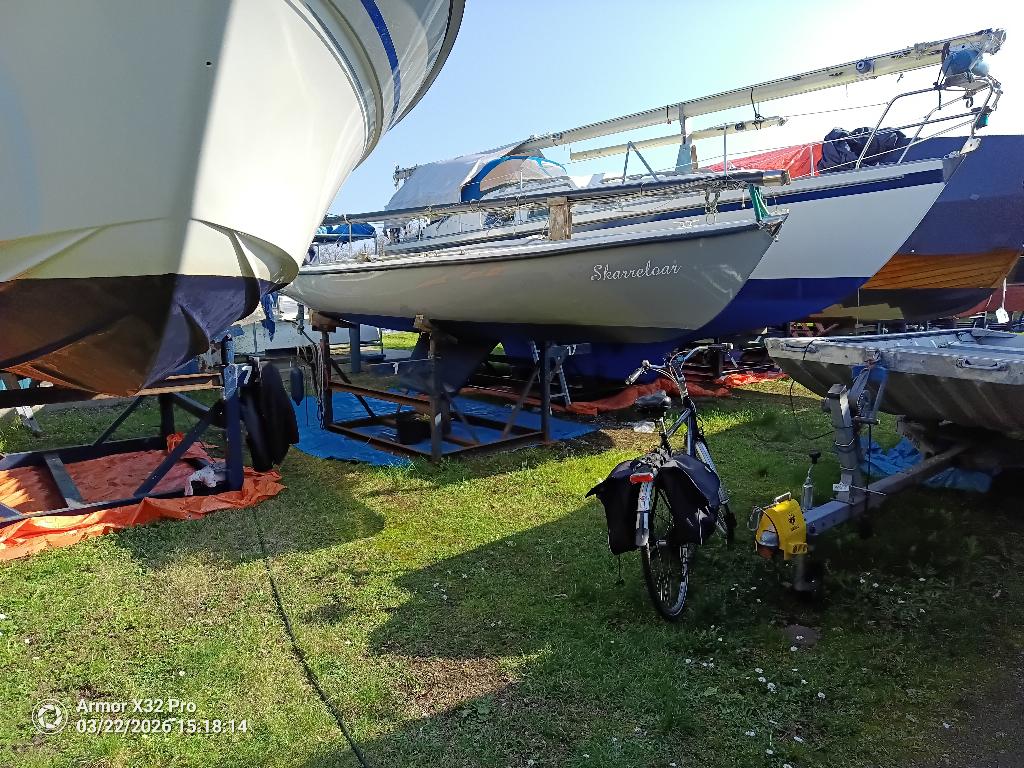 zeilboot Centaur, Ophalen, Gebruikt, Centaur, Dekzeil