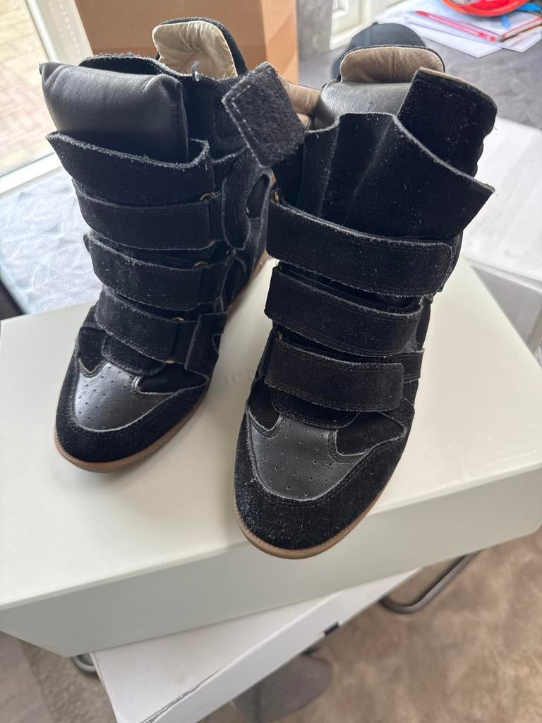 Isabel Marant Beckett sneakers zwart (37), Kleding | Dames, Schoenen, Verzenden, Gedragen, Zwart, Sneakers of Gympen