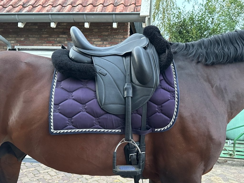 Dressuur zadel, Dieren en Toebehoren, Ophalen, L (17.5 inch), Dressuur, Overige merken
