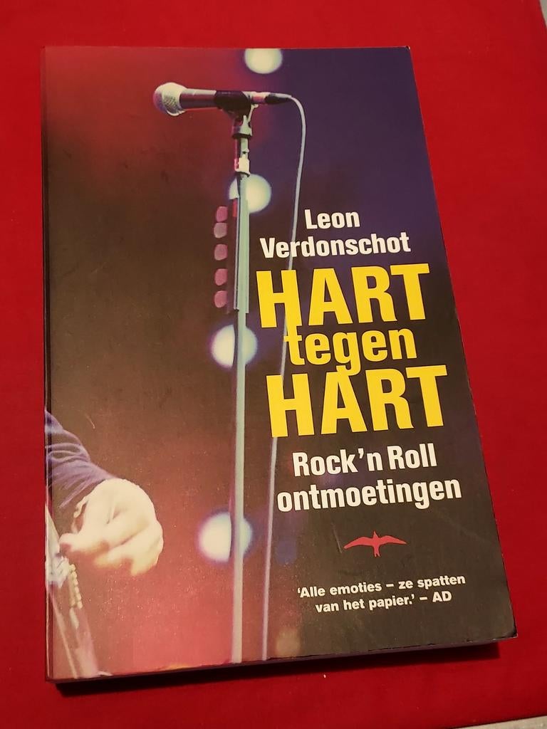 GESIGNEERD Hart tegen Hart. Leon Verdonschot. 2005, Ophalen of Verzenden, Gelezen, Artiest