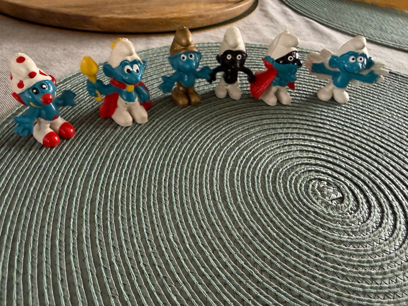 Smurfen figuren - (angry smurf, gouden smurf, etc), Ophalen of Verzenden, Gebruikt