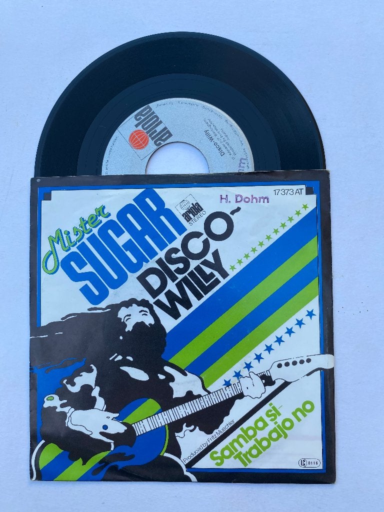 Mister Sugar – Disco-Willy, Cd's en Dvd's, Vinyl | Pop, 7 inch, Funk, Nieuw in verpakking, Fotohoes