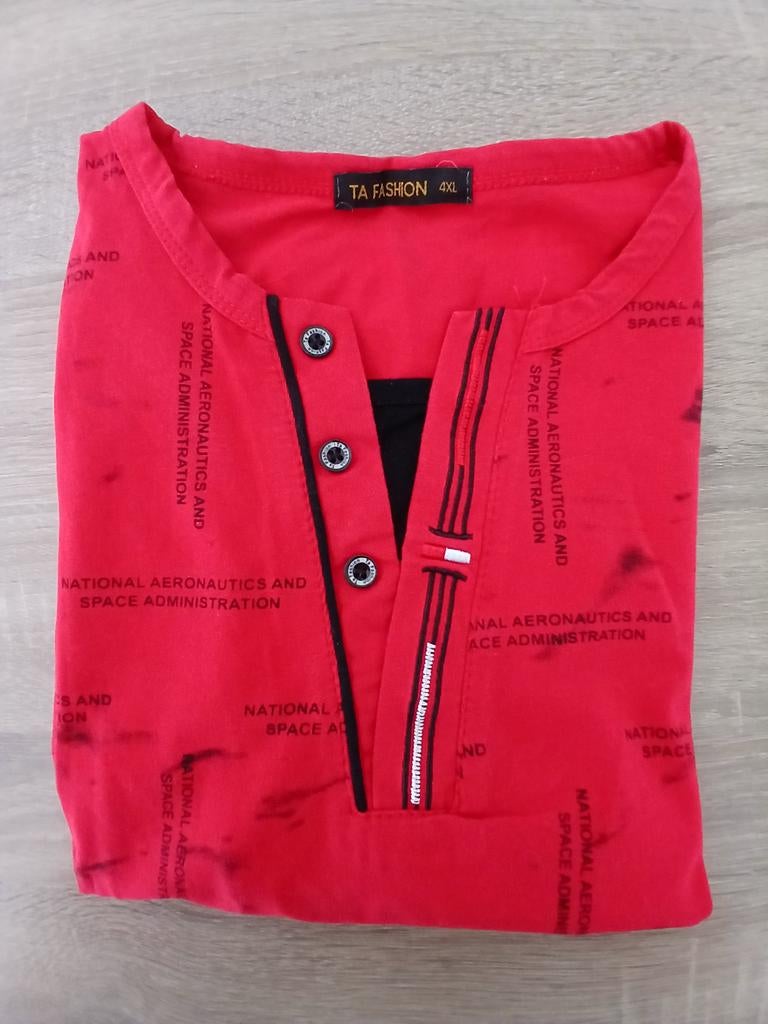 Herenshirt  space  en aeronautics 4xl, Ophalen of Verzenden