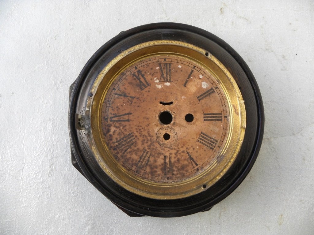 Lege klokkast Waterbury Clocks, Antiek en Kunst, Antiek | Klokken, Ophalen of Verzenden