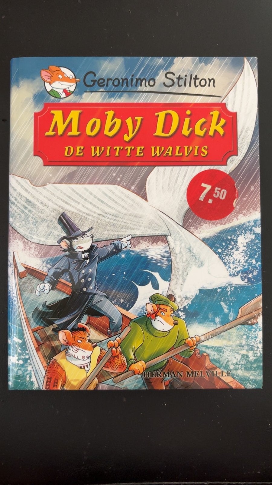 Geronimo Stilton - Moby Dick, Boeken, Ophalen, Fictie algemeen, Geronimo Stilton, Zo goed als nieuw