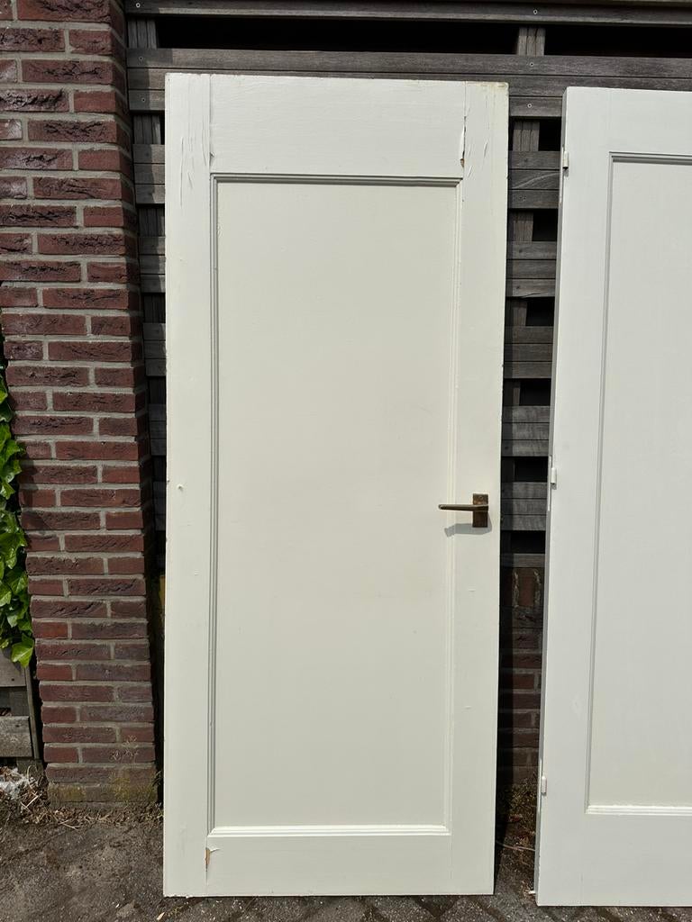 Jaren 30 binnendeur, Deurkozijn, Zo goed als nieuw, Hout, Ophalen