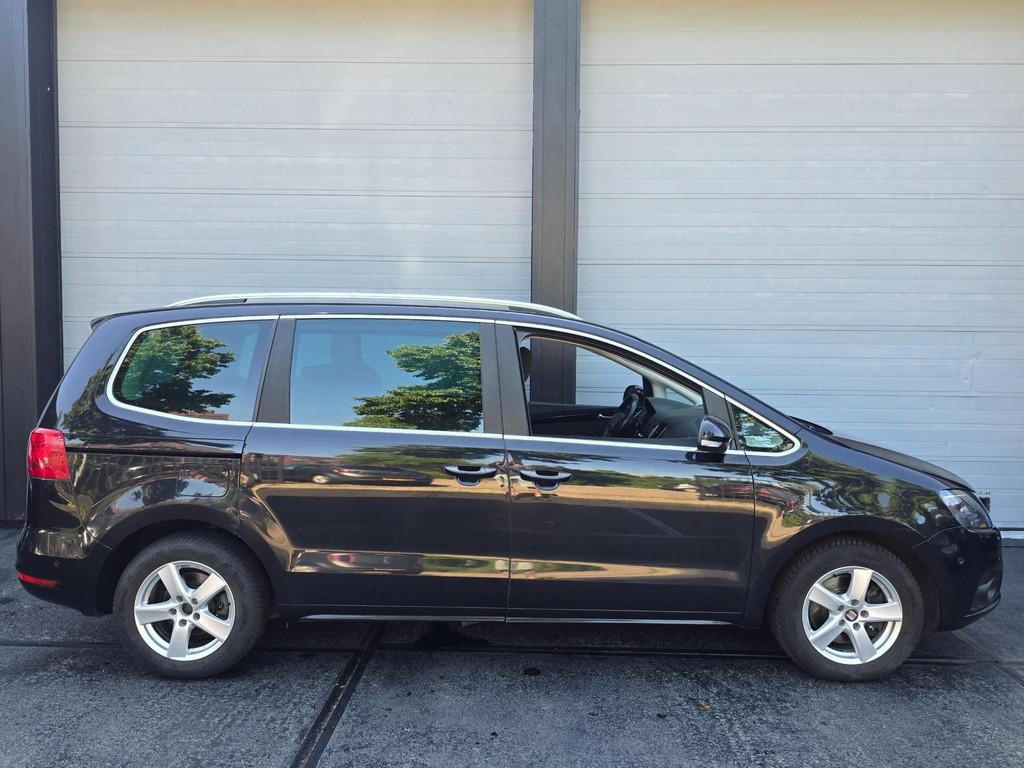 Seat ALHAMBRA 2.0 TSI Automaat 7persoons, 200pk, Auto's, Gebruikt, 7 stoelen, Zwart, Bedrijf