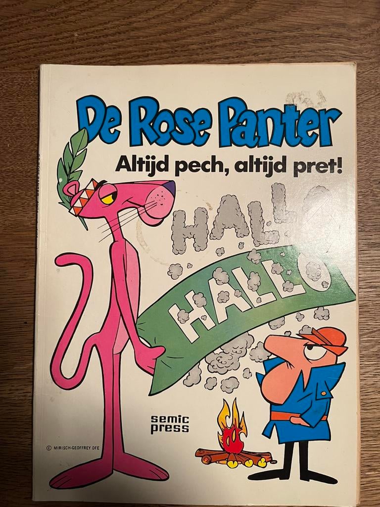 Strip roze panter, Ophalen of Verzenden, Gelezen