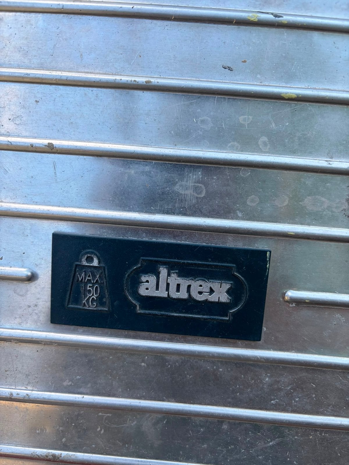 Altrex Dubbele Trap D 805 - 5 treden, Ophalen, Gebruikt, Trap, Opvouwbaar of Inschuifbaar