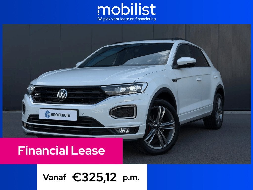 Volkswagen T-Roc 1.5 TSI Sport Business R (bj 2021), 1254 kg, 150 pk, Wit, Bedrijf
