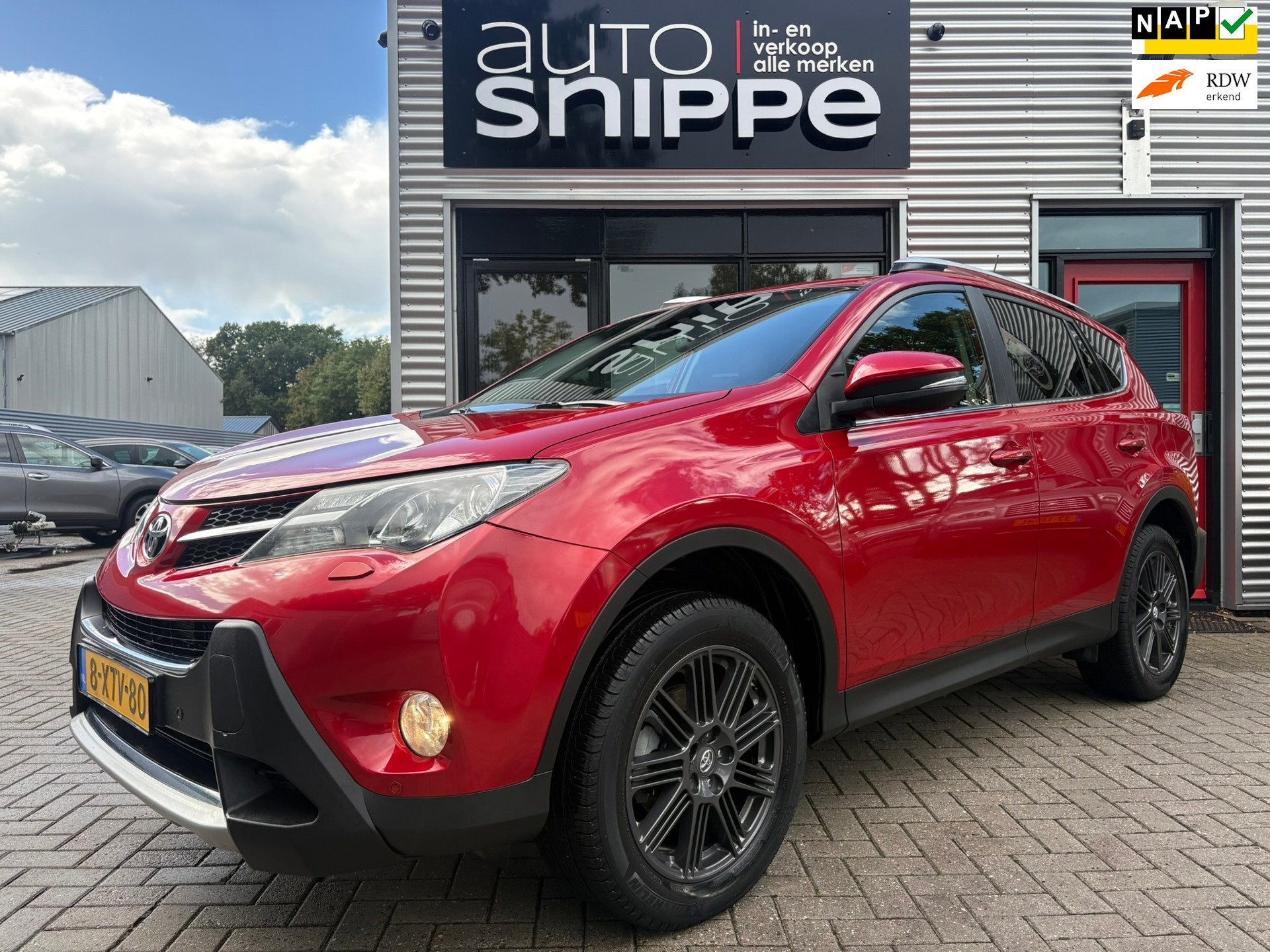 Toyota RAV4 2.0 Executive Business 4WD -AUTOMAAT-1STE EIGENA, Auto's, Automaat, Gebruikt, Zwart, 4 cilinders