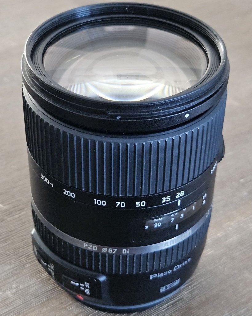 Tamron 28-300mm PZD Canon EF met meer dan 10x zoombereik!, Audio, Tv en Foto, Fotografie | Lenzen en Objectieven, Ophalen, Zo goed als nieuw